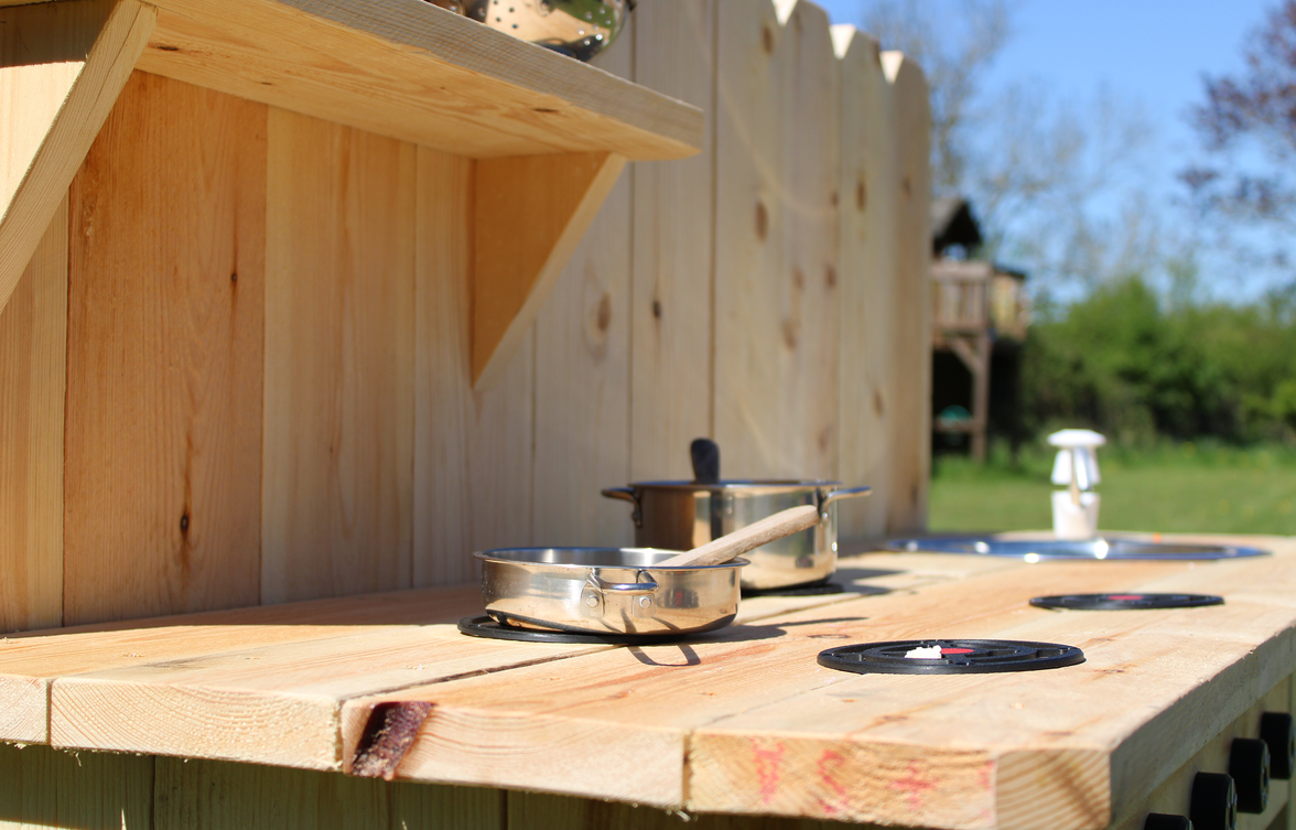 The New Standard Mud Kitchen side profile